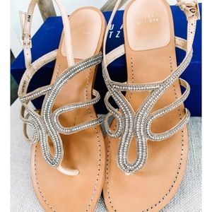 Stuart Weitzman flat thong sandal U276153